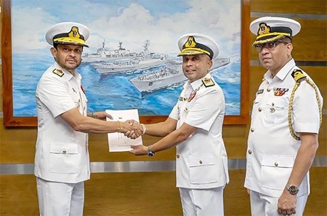 Rear Adm. Damian Fernando appointed Chief of Staff of SL Navy