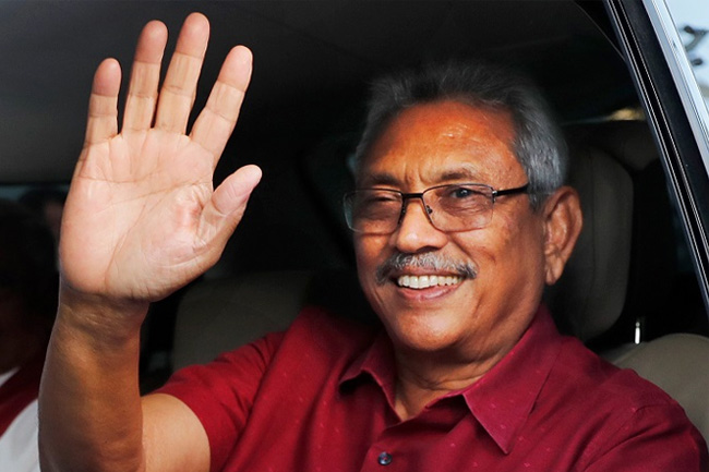 Ex-President Gotabaya arrives at CID