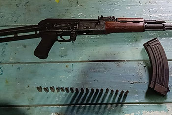 Suspect arrested with T-56 rifle and ammunition in Welikanda