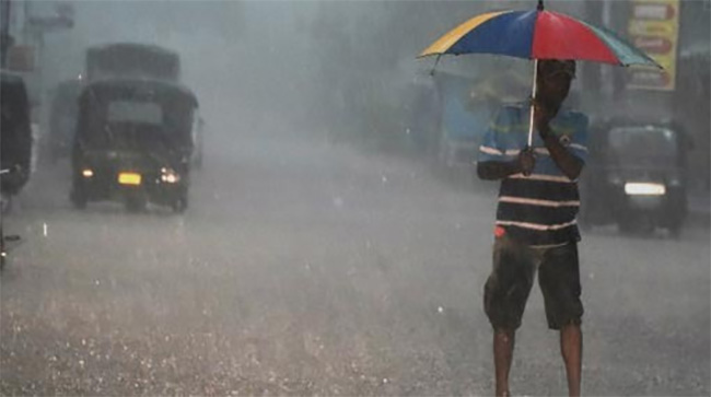 Four districts severely affected by heavy rainfall