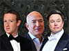 Get ready for worlds first trillionaires: Musk, Bezos and Zuckerberg to cross the line first