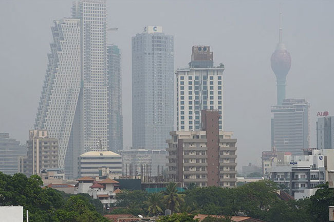 Air quality drops in several cities including Colombo and Jaffna