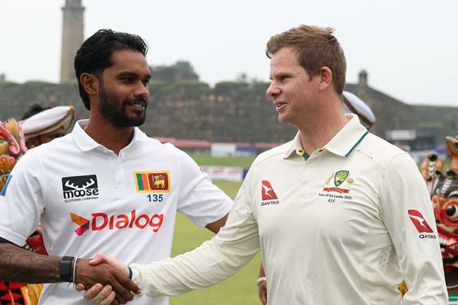 Australia win the toss and bat against Sri Lanka