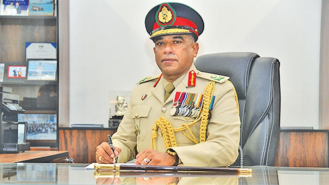 New Chief of Staff of Sri Lanka Army appointed