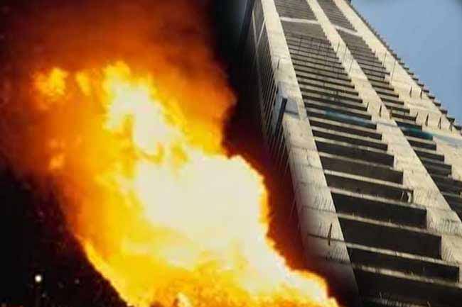 Fire breaks out in Krrish building again