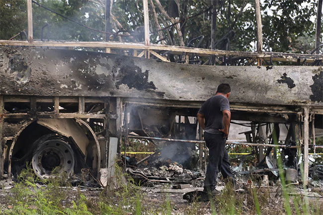 Accident involving bus in southern Mexico killed 41, authorities say