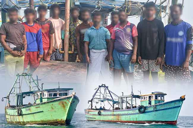 14 Indian fishermen arrested for poaching in Sri Lankan waters