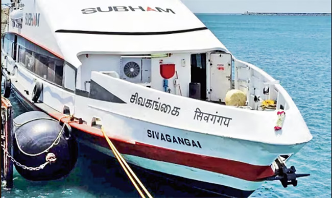 Ferry service between India, Sri Lanka may restart in February