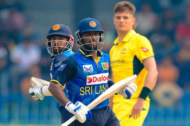 Kusal Mendis ton sets Australia challenging target