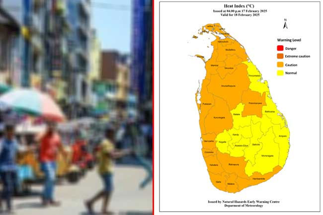 Heat index to hit caution level in parts of the island