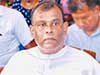 Former MP Shantha Abeysekara and son arrested