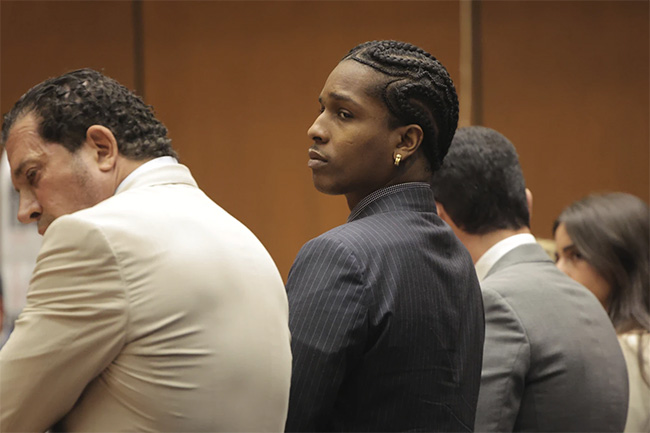 A$AP Rocky found not guilty of firearm assault on LA street