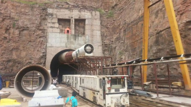 8 workers feared trapped as portion of canal tunnel in Telangana collapses