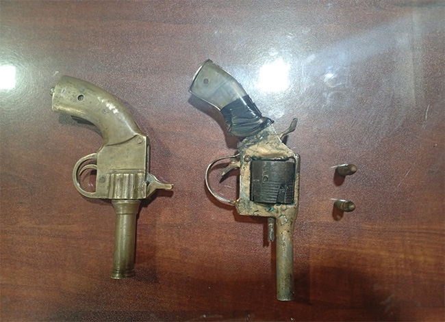 Woman arrested with two firearms, ammunition, and swords in Habaraduwa