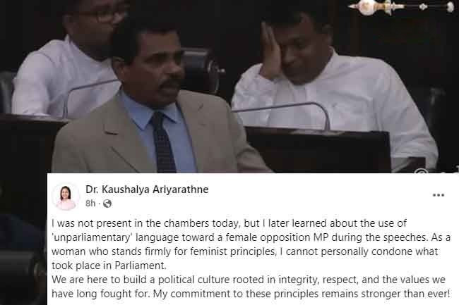 NPP MP hits out at Deputy Ministers comments toward female opposition MP