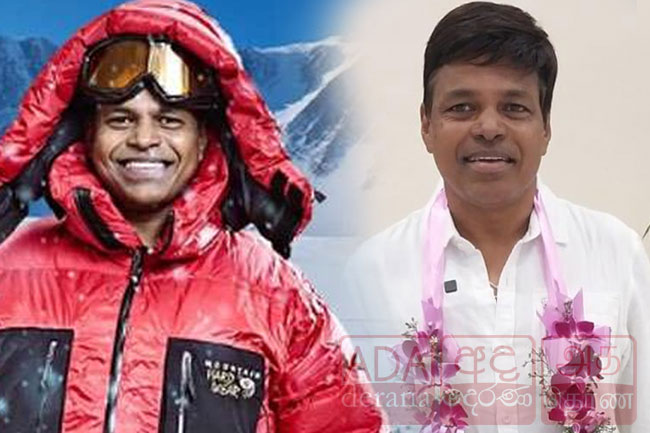 Sri Lankan mountaineer Johann Peiris returns after conquering Antarctic and South American peaks