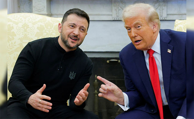 European leaders back Zelensky after Trump clash