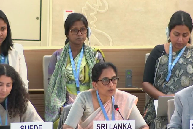 Sri Lanka defends sovereignty at UNHRC, rejects external human rights mechanisms