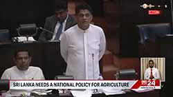 Opposition Leader Sajith Premadasa calls for a national policy for agriculture (English)