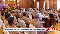 New laws to combat crime: President discusses with WP police chiefs (English)