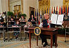 Trump signs order aimed at dismantling US Department of Education
