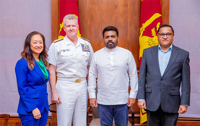 US Indo-Pacific Command chief hails Sri Lanka’s vital role in Indian Ocean security