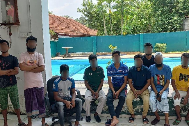 10 Bangladeshis arrested in Katunayake for visa overstay, illegal migration attempt