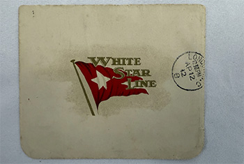 Letter written onboard Titanic before it sank sells for almost $400,000 at auction