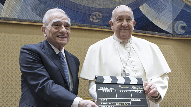 Martin Scorsese producing documentary featuring Pope Francis final on-camera interview
