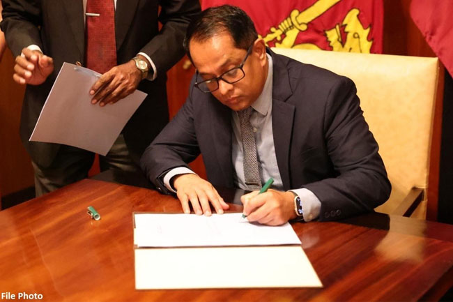 Speaker endorses certificate on Proceeds of Crime Bill
