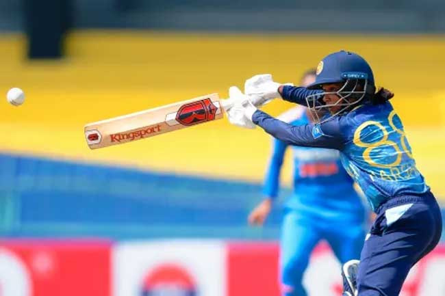 Sri Lanka beat India in thrilling Womens Tri-series match