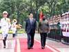 Vietnamese President hosts official welcome for Sri Lankan counterpart in Hanoi