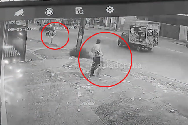 CCTV footage emerge of fatal daylight shooting in Mount Lavinia