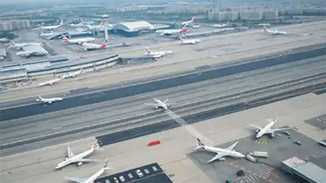 Russia says all airports in Moscow shut after drone attack