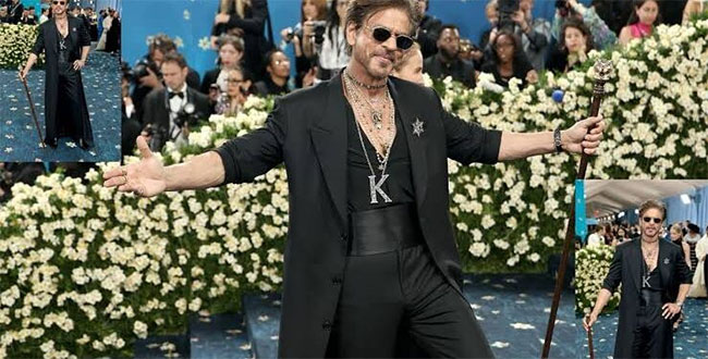 Shah Rukh Khan makes historic Met Gala debut