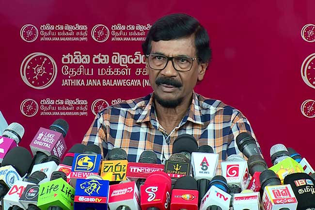 NPP will not form coalitions with parties rejected by people  Tilvin Silva