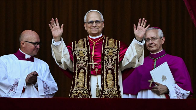 Cardinal Robert Prevost of US elected Pope Leo XIV