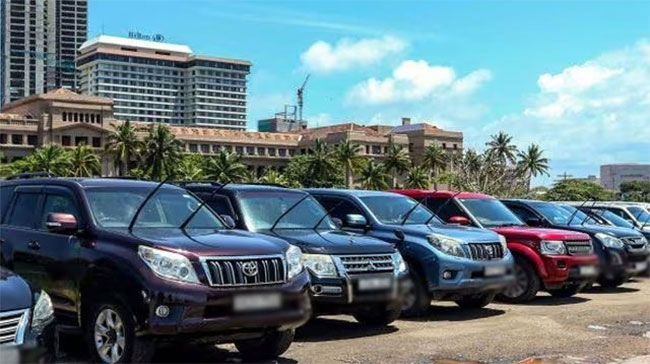 Second phase of auctioning Presidential Secretariats luxury vehicles commences