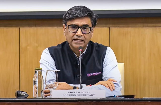 Pakistan claims about India hitting Amritsar, Afghanistan false: Indian Foreign Secretary