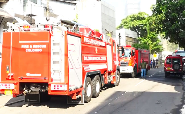 Fire breaks out in row of shops at Armour Street