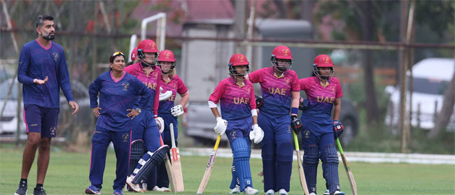 UAE retire out 10 batters against Qatar to beat rain in Womens T20 World Cup Qualifier 