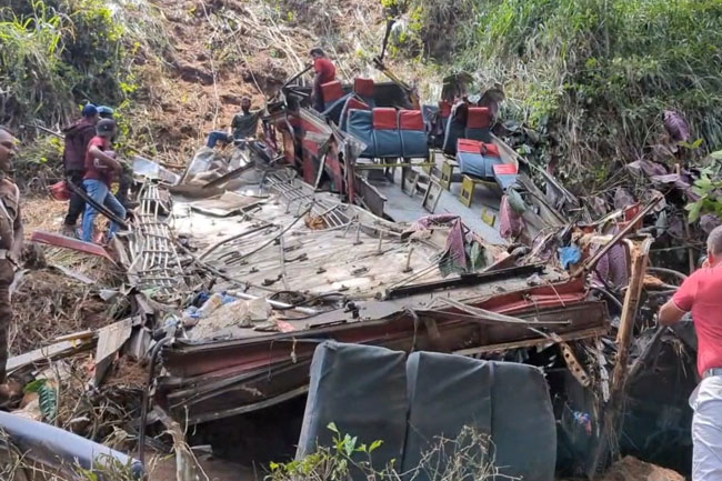 40 injured in Gerandi Ella bus accident still in hospitals, some in critical condition