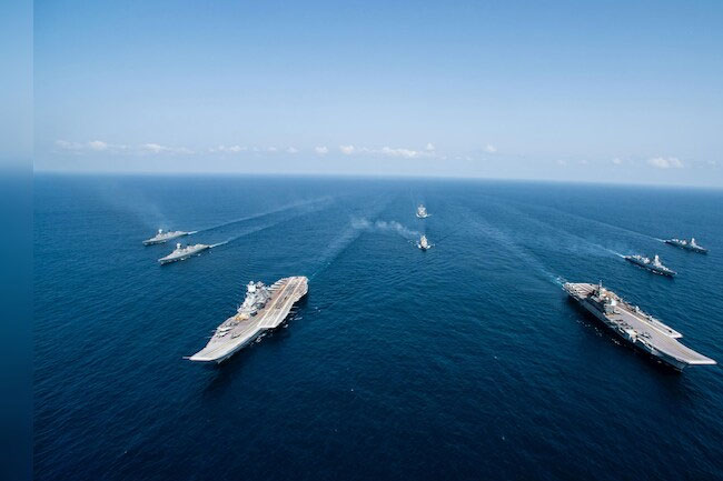 No enemy aircraft was allowed to enter Indian territory: Indian Navy 