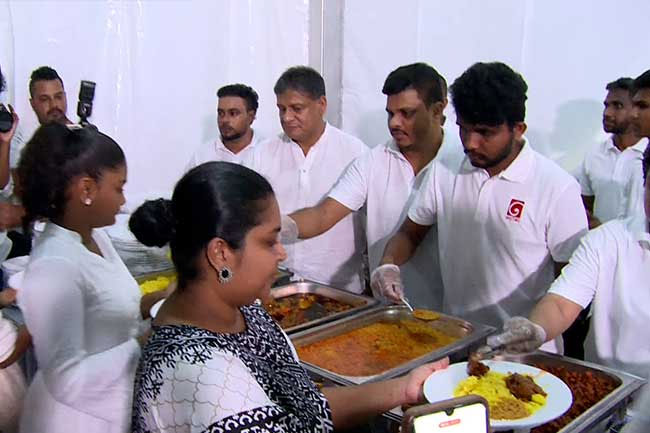 24-hour Dansala organized by Derana commences