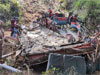 Police team investigating Gerandi Ella bus accident visits crash site