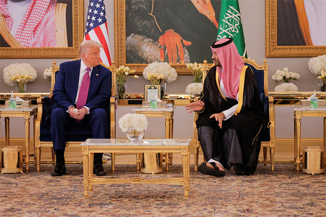 Trump starts Gulf visit in Saudi Arabia, focus on mega economic deals