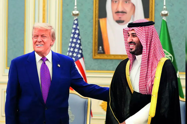 Trump says US to lift Syria sanctions, secures $600 billion Saudi deal