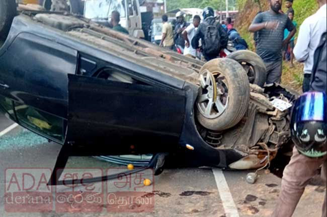 Another motor accident in Talawakelle