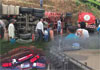 Environmental concerns mount after fuel bowser accident in Kotmale