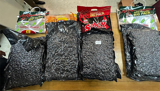 Thai national arrested with Kush worth Rs. 79 mn at BIA